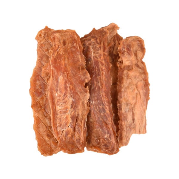Heerlijke kipfilet met lavendel en kamille, wat anti-stress eigenschappen hebben. Daarnaast is de snack laag in vet, glutenvrij en vrij van suikers.