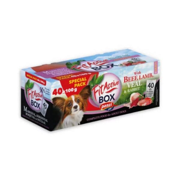 Natvoer voor honden in maaltijdzakjes. Dankzij zijn 4 smaken zorgt het voor afwisseling en kan als volwaardige maaltijd of als smaakmaker gebruikt worden.